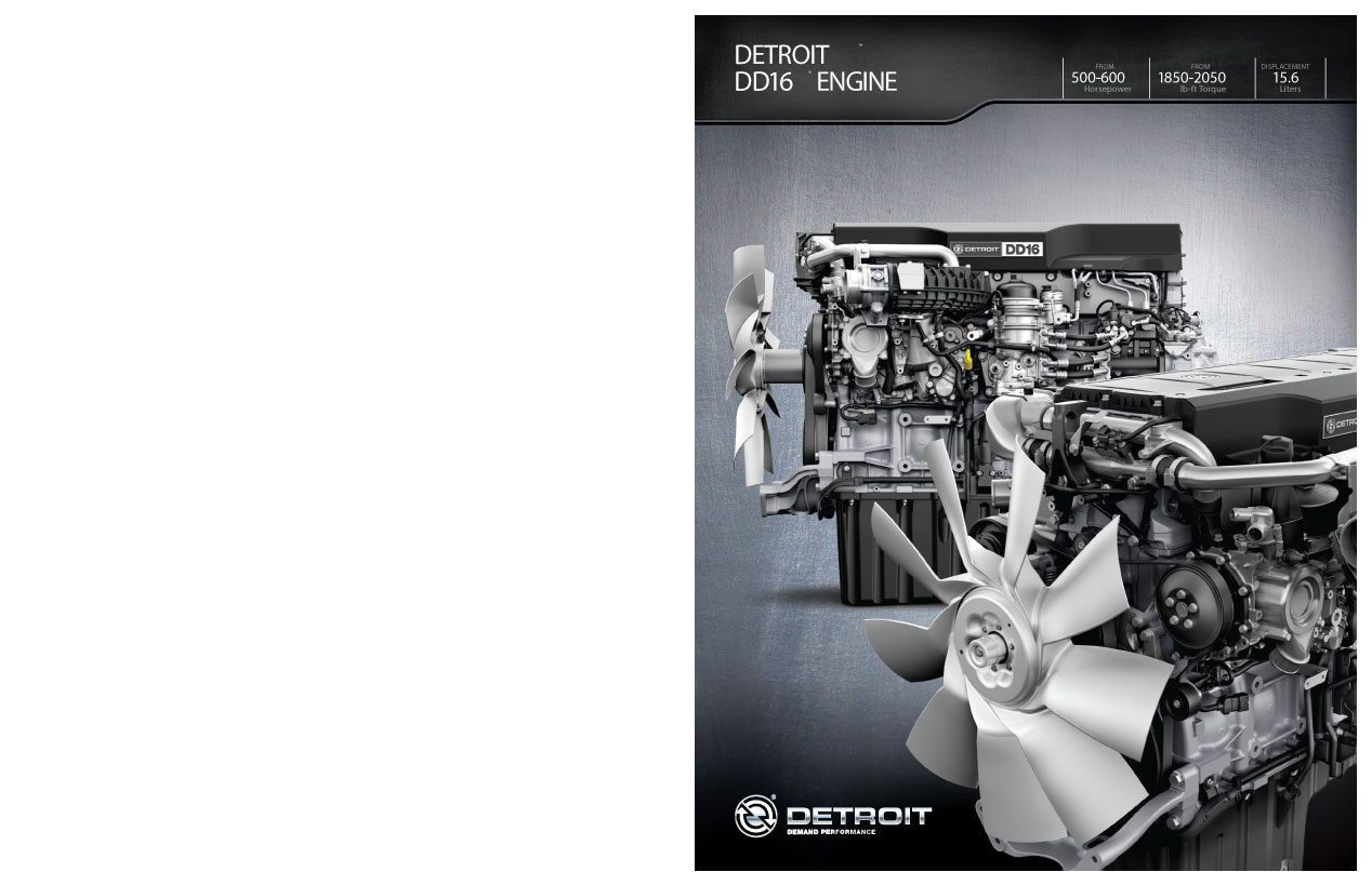 Freightliner Detroit Diesel DD16 Engine Brochure - Velocity Truck Centers