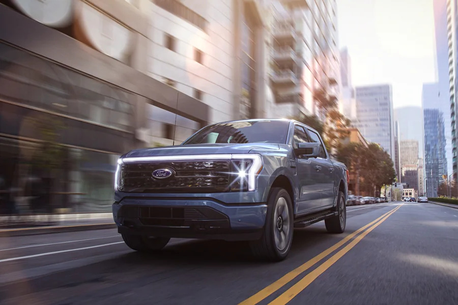  Ford F-150 Lightning Electric Pickup 