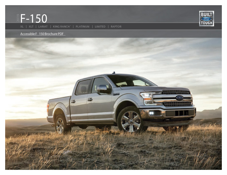 Ford F-150 Truck Brochure