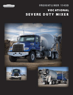 Freightliner 114SD Mixer Truck Brochure 