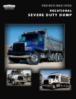 Freightliner 114SD Dump Truck Brochure