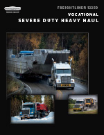Freightliner 122SD Heavy Haul Truck Brochure