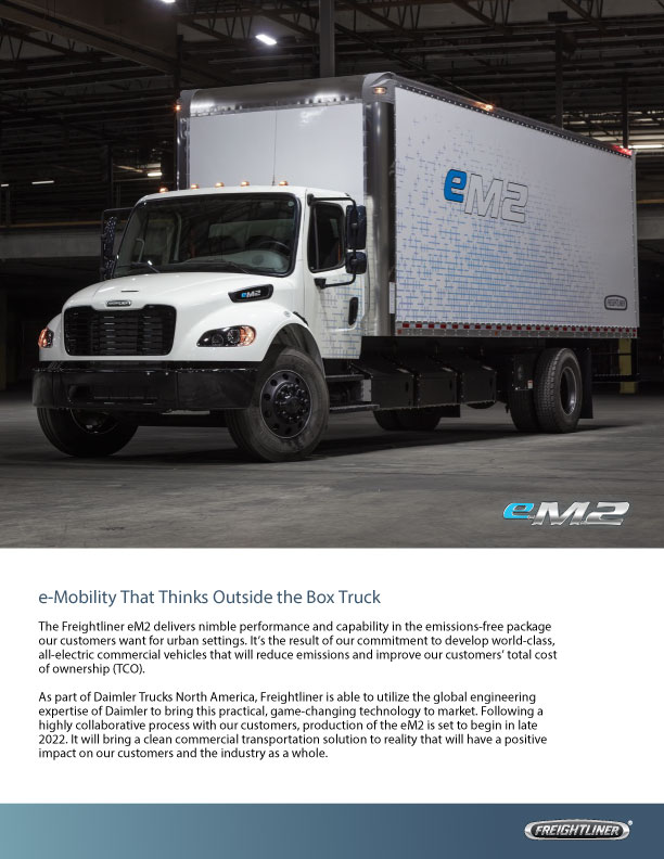 Freightliner eM2brochure