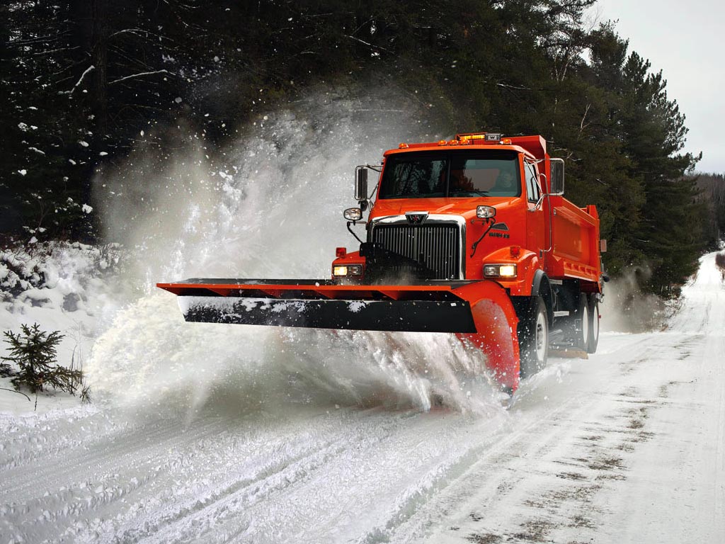 Western Star 4800 snow plow Trucks