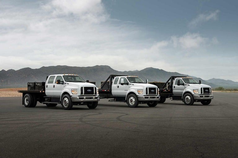 Service Body Trucks - Ford F750 Truck