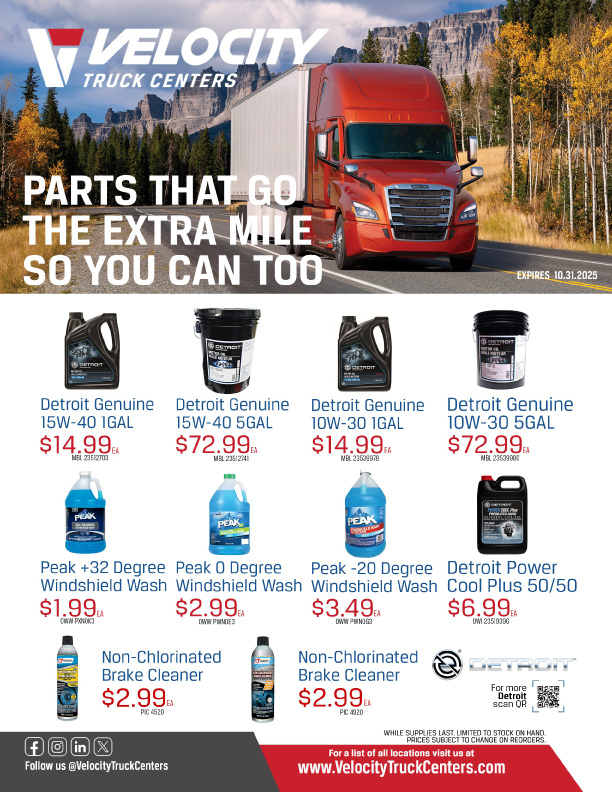 https://www.velocitytruckcenters.com/s3/mediaParts Specials - September & October 2025