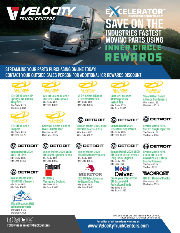 https://www.velocitytruckcenters.com/s3/mediaExcelerator Parts - April 2025