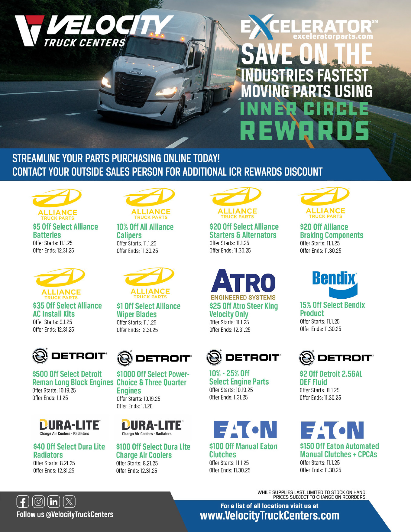 https://www.velocitytruckcenters.com/s3/mediaInner Circle Rewards (ICR) Flyer - November