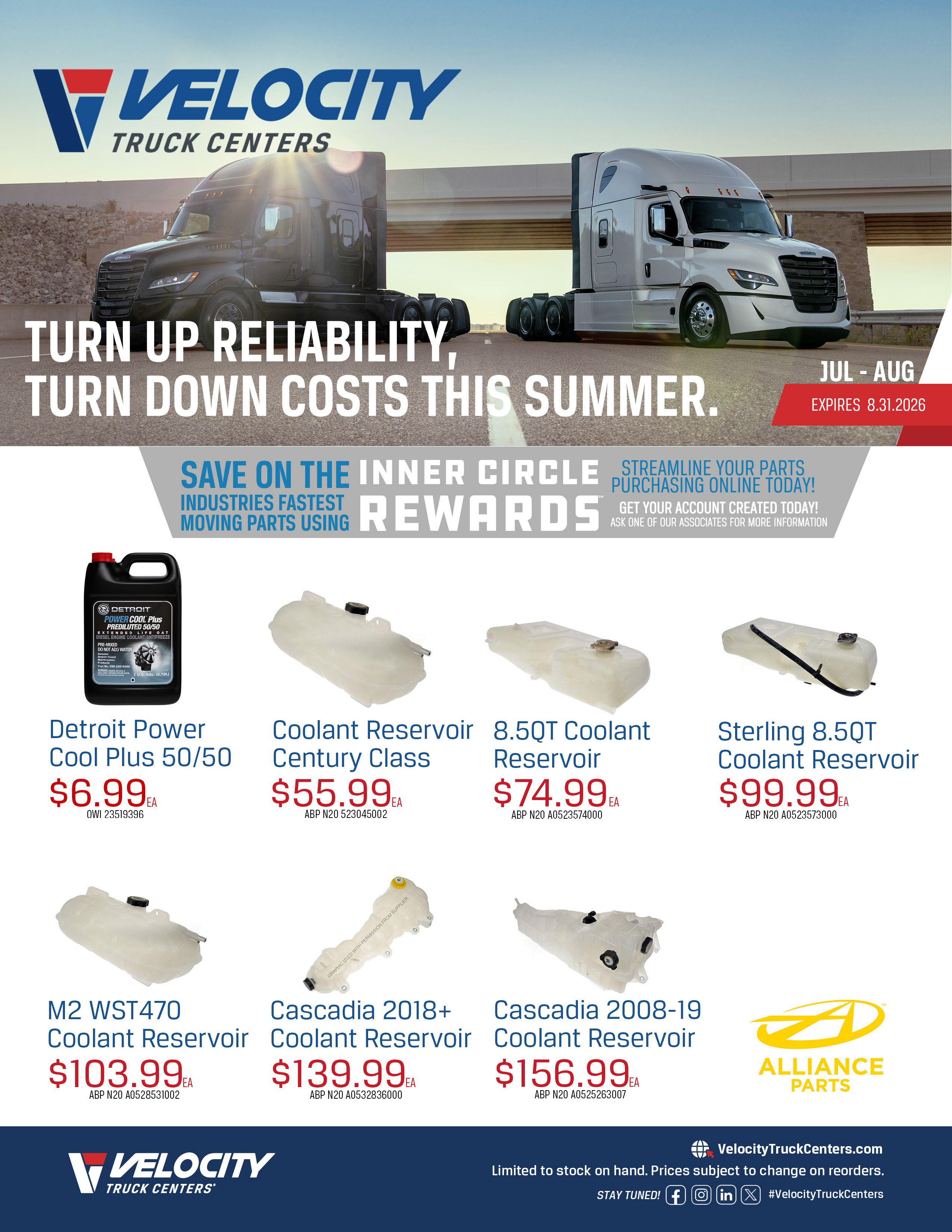 https://www.velocitytruckcenters.com/s3/mediaJuly & August Parts Specials