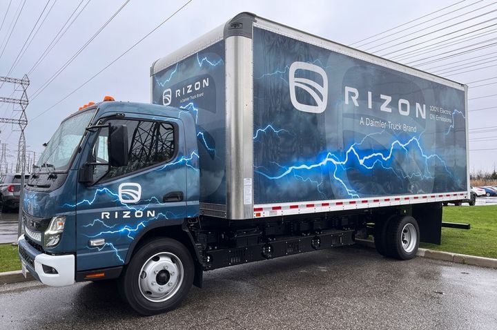 Daimler's Electric Rizon Truck Does the eCanter Proud