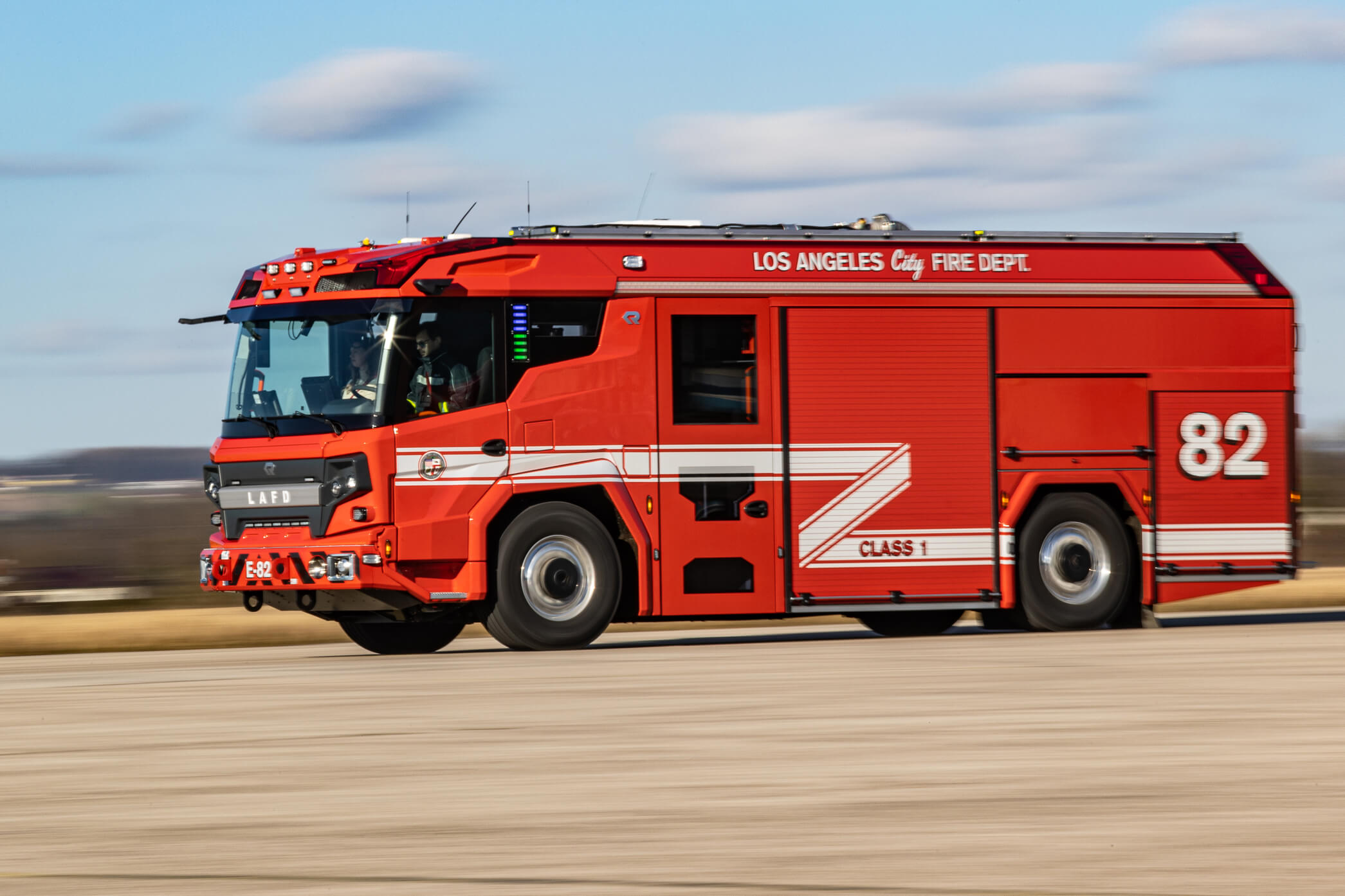 RT Electric Fire Truck